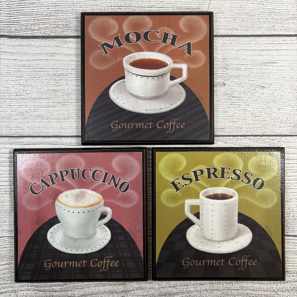 GOURMET COFFEE WALL HANGINGS
